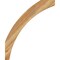 Ekena Millwork 6"W x 30"D x 36"H Thorton Rough Sawn Knee Brace, Western Red Cedar BRC06X30X36THR00RWR - alternate 2